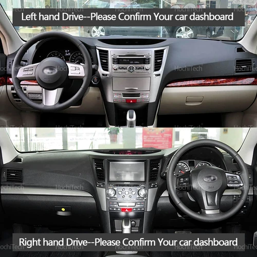 Imagen 2 del producto Para Subaru Legacy Outback 2010 2011 2012 2014 tablero de cubierta alfombrilla antideslizante almohadilla protectora accesorios alfombra parasol