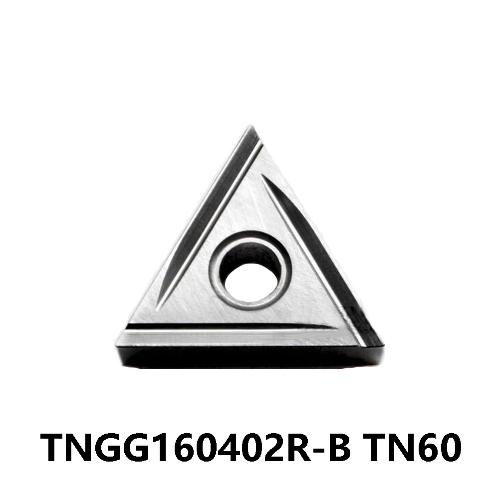 

TNGG160402 TNGG 160402 R B Original 60° Plates TNGG160402R-B TN60 TNGG3305R-B Carbide Blade Turning Tools Machine CNC Lathe Cut