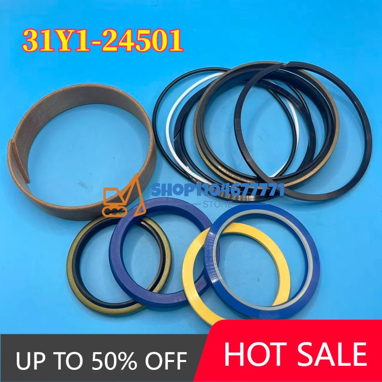 31Y1-24501 31Y124501 BLADE CYLINDER SEAL KIT FOR R55-7 R55-7A R60-7