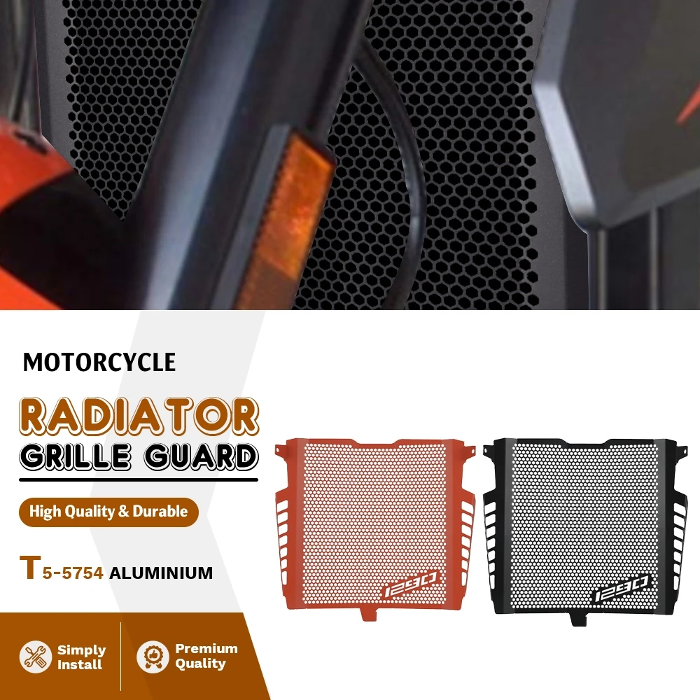 For SuperDuke 1290R 1290 Super Duke R 2020 2021 2022 2023 1290 SuperDuke RR Evo Motorcycle Radiator Grille Guard Protetor Cover