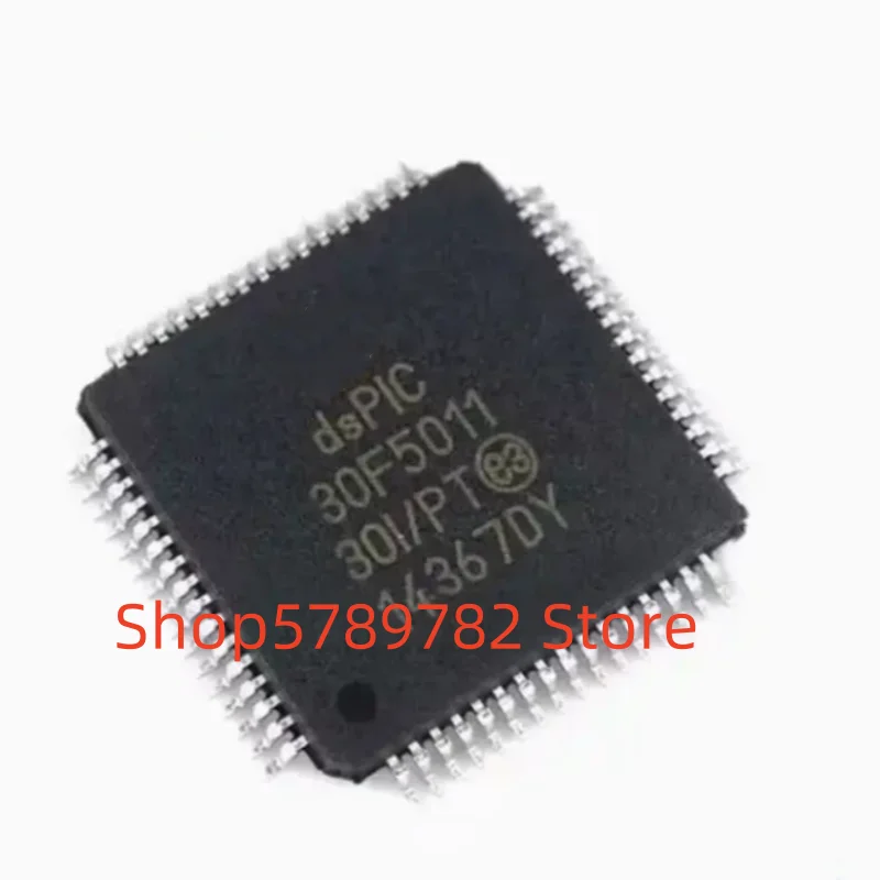 5pcs  DSPIC30F5011-30I/PT    30F5011  TQFP64  New original