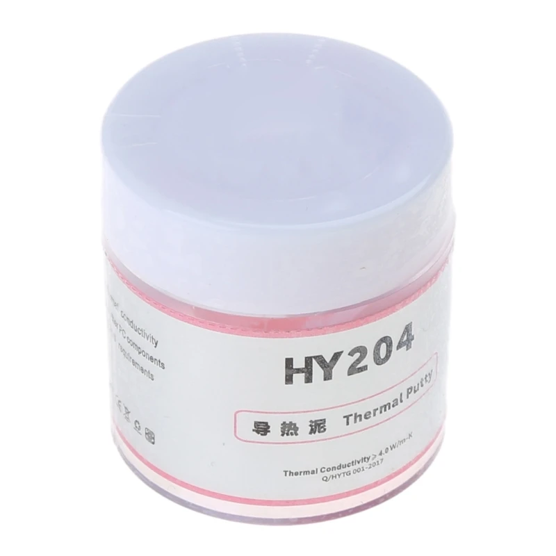 HY234 4.0W Pink Thermal Grease Paste Shape Formable Heatsink Thermal Compound for Computer Chip Chipset CPU GPU Cooler