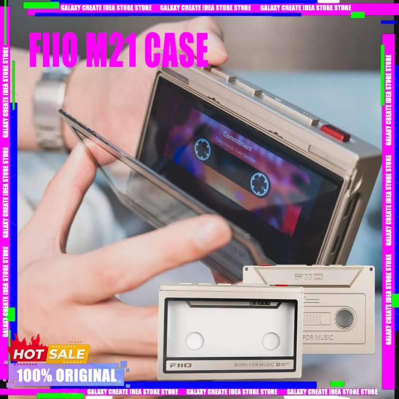 

FiiO M21 Защитный чехол для музыкального платежа MP3 Портативный плеер Защитный чехол без потерь Интеллектуальная музыкальная лента для воспроизведения Защитный чехол