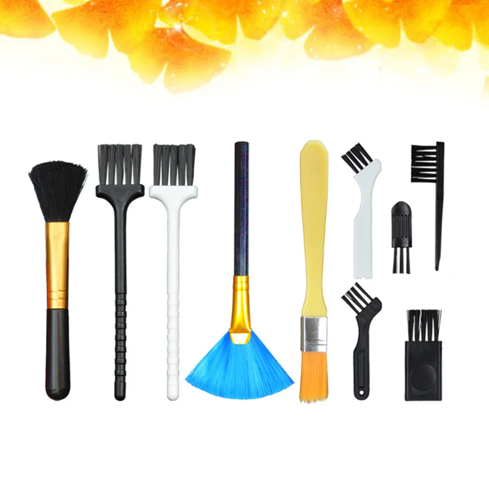 10pcs Hair Computer Keyboard Cleaning Brush Home Cleaning Brush Multi-function Dust Remover Computer Cleaning Brush