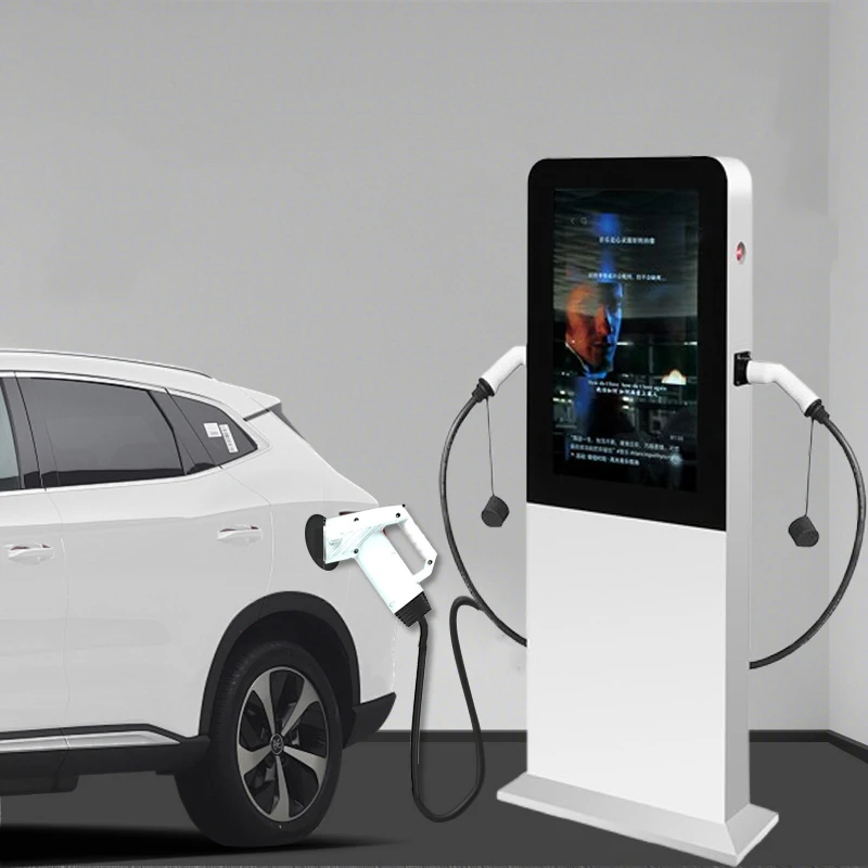 2025 شاحن EV قابل للتخصيص نوع 2 صندوق الحائط 44 كيلو واط 22 كيلو واط 14 كيلو واط التيار المتناوب EVSE APP وبطاقة التمرير محطة شحن السيارة الكهربائية #5