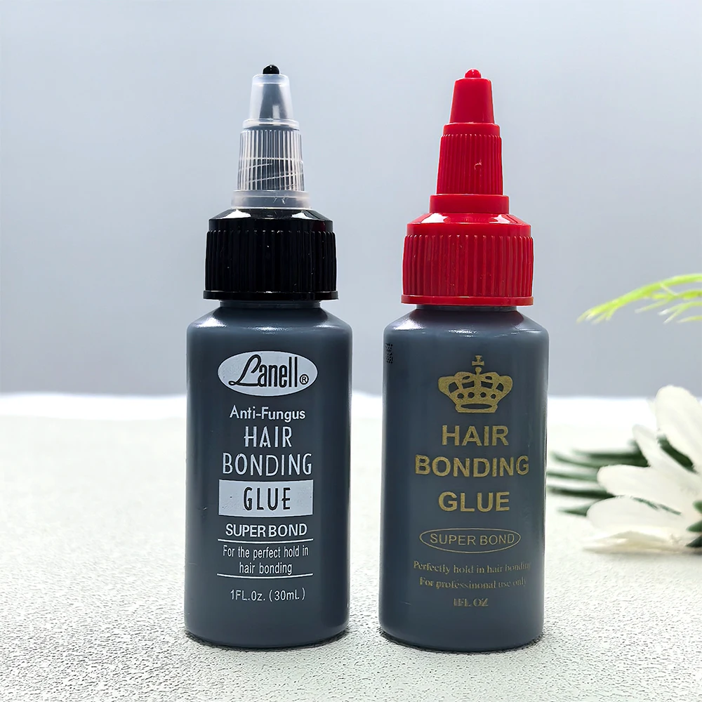Lanell eye lashes glue, Hair bonding glue Waterproof Glue Toupee Tool Liquid Adhesive False Eyelashes Wig Glue Professional Hair