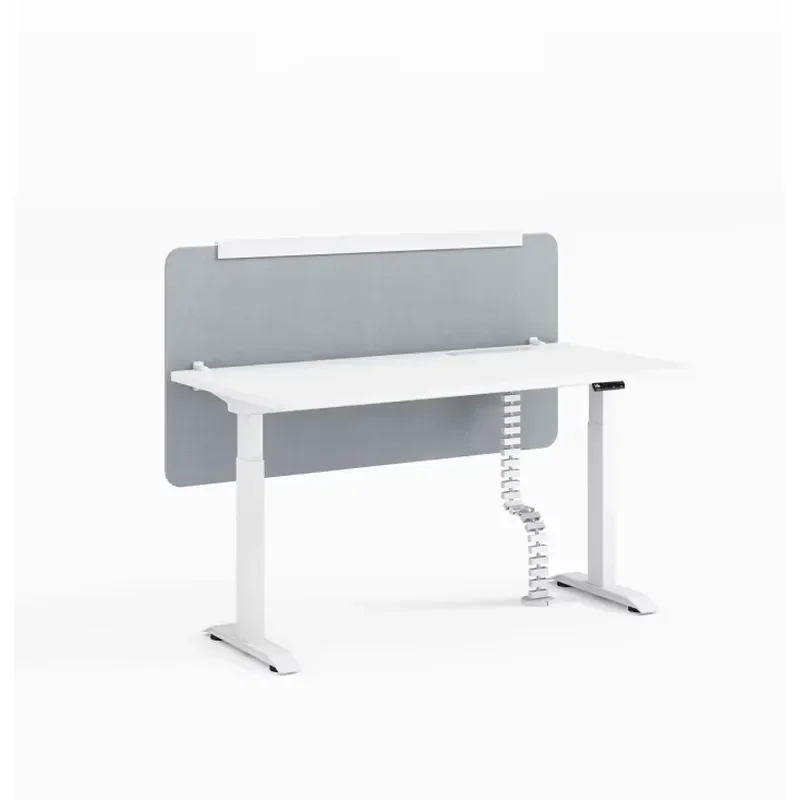 Electric Standing Desk Dual Motor L Shaped Wood Table Adjustable Height Ergonomic Workbench for Laptop Gaming Office Home Use