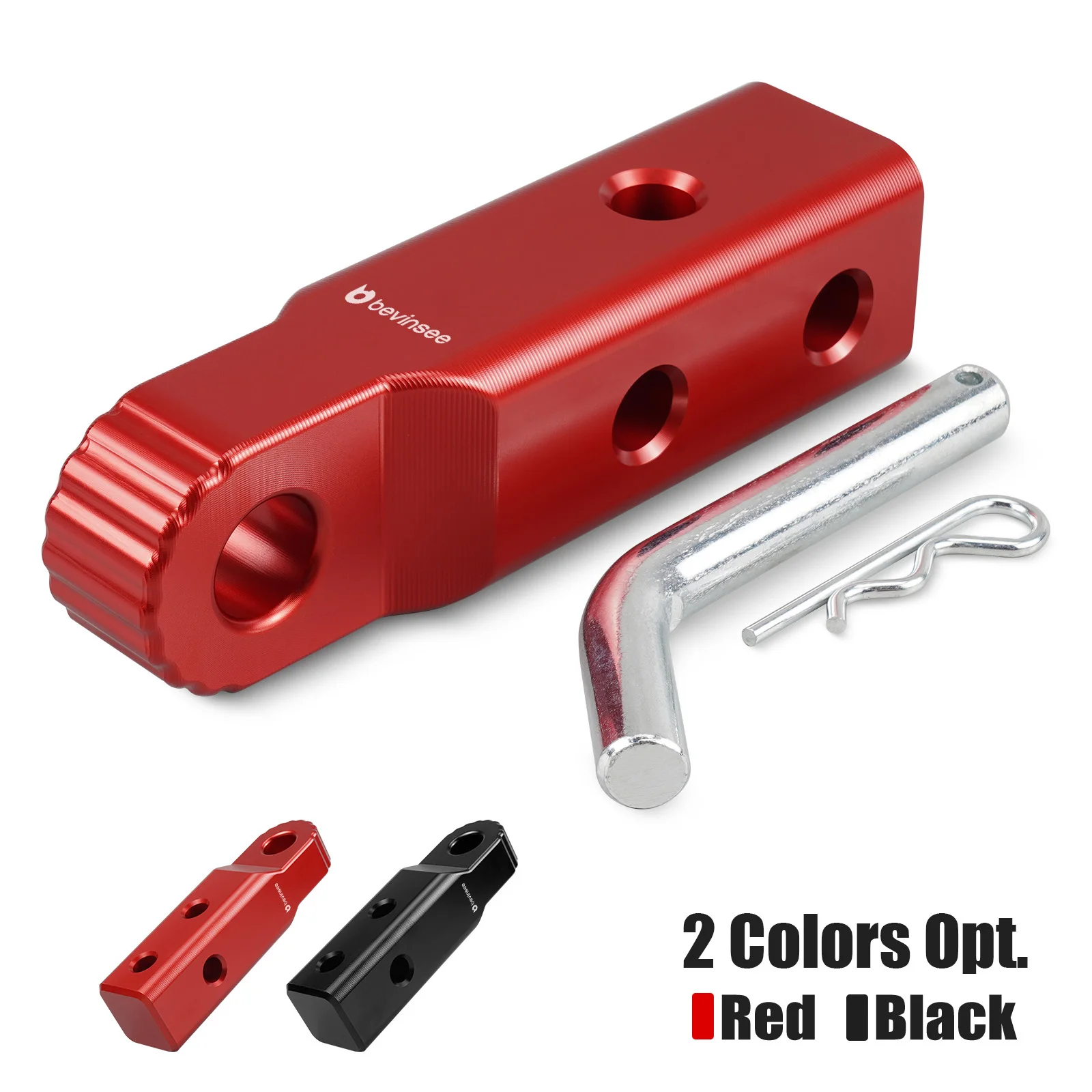 

BEVINSEE Hitch Link Shackle Mount Fits all 2'' standard receiver models for Toyota 4Runner Replaces 51909-35011