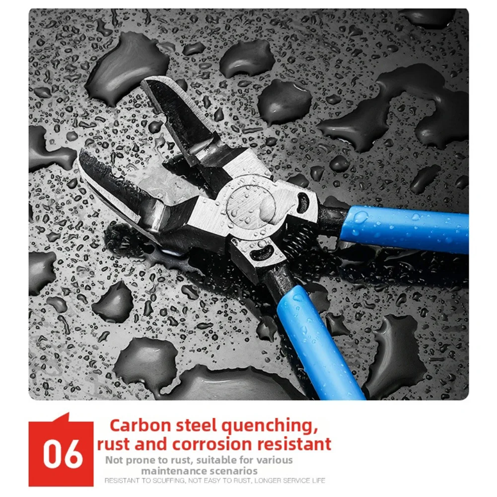 Car Rivet Fastener Clip Removal Diagonal Pliers Buckle Trim Cutter Puller Tool 175mm Steel for Auto Maintenance