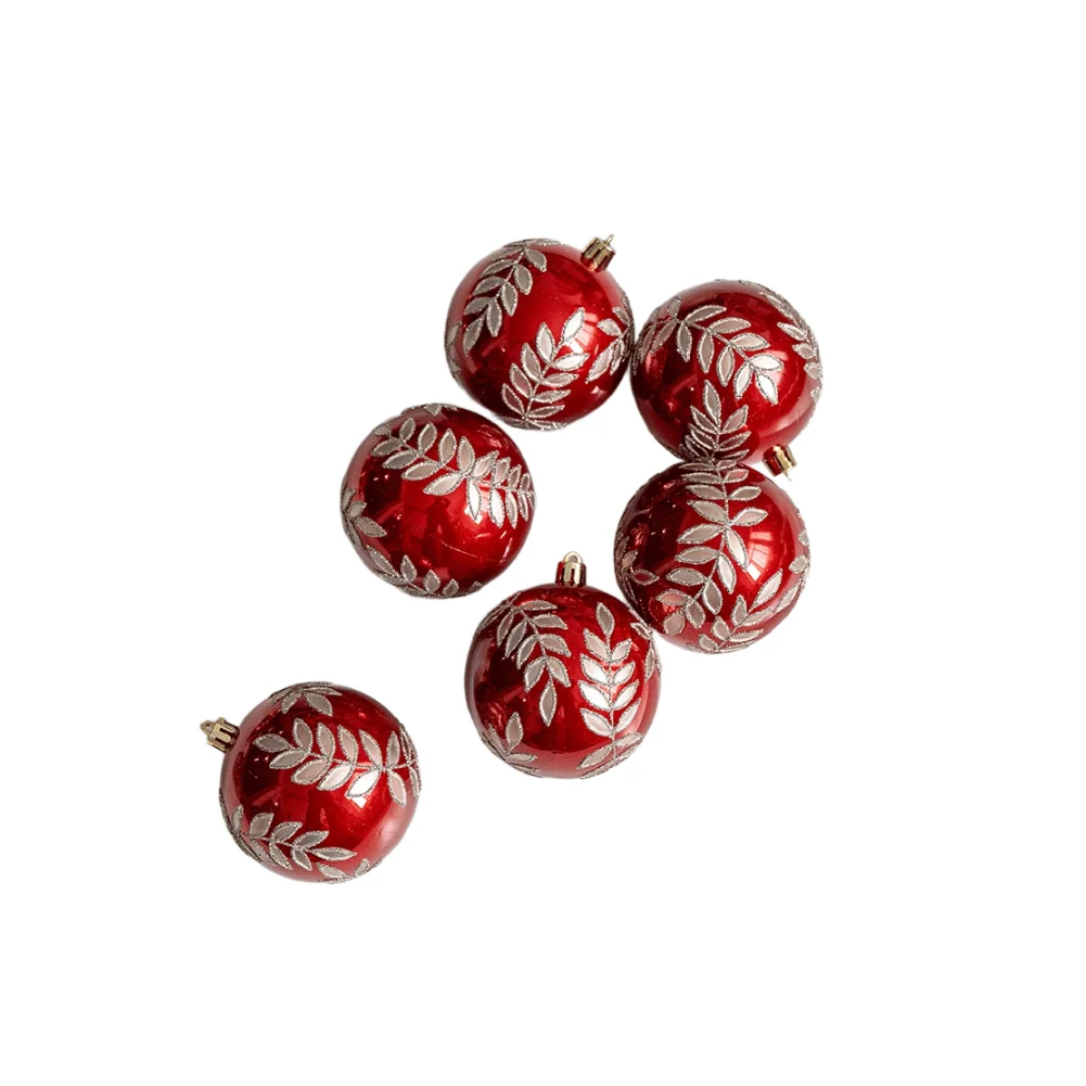 

Декоративные шары Рождественские шары Компактный размер Элегантные узоры Блестящие оболочки Современный минималистский стиль Натуральное прикосновение 8 см