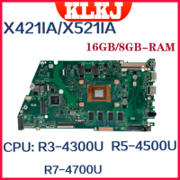 Dinzi X421IA X521IA Laptop Motherboard For x421 X421IAY X512IAY With R7-4700U R5-4500U 8GB/16GB Vivo Book Mainboard 100% Working