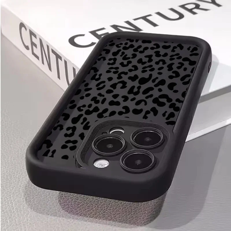 حافظة ريترو عصرية بطبعة الفهد الأسود لهاتف موتورولا موتو G22 G24 G84 G53 G14 G60 E13 E22 Edge 50 Pro 40 Neo 50 Fusion 5G