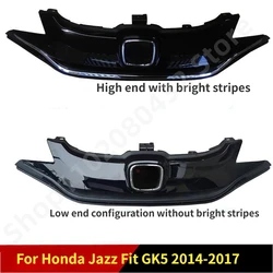 car FRONT GRILL Grills Accessories For Honda Jazz Fit GK5 2014-2017