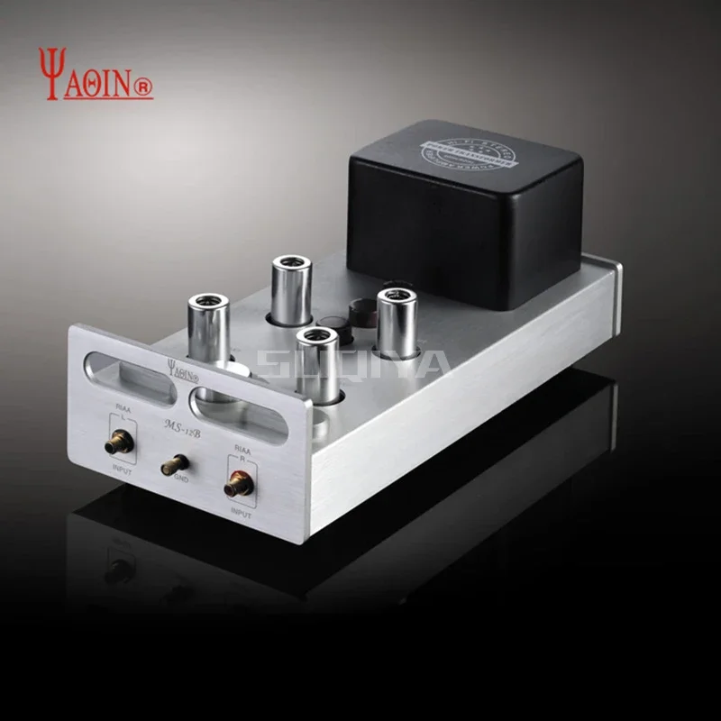 SUQIYA-Yaqin MS-12B Tube Pre-stage Vinyl Disc MM Phono Amplifier HiFi Fever Pure Sound Quality Tube Amplifier