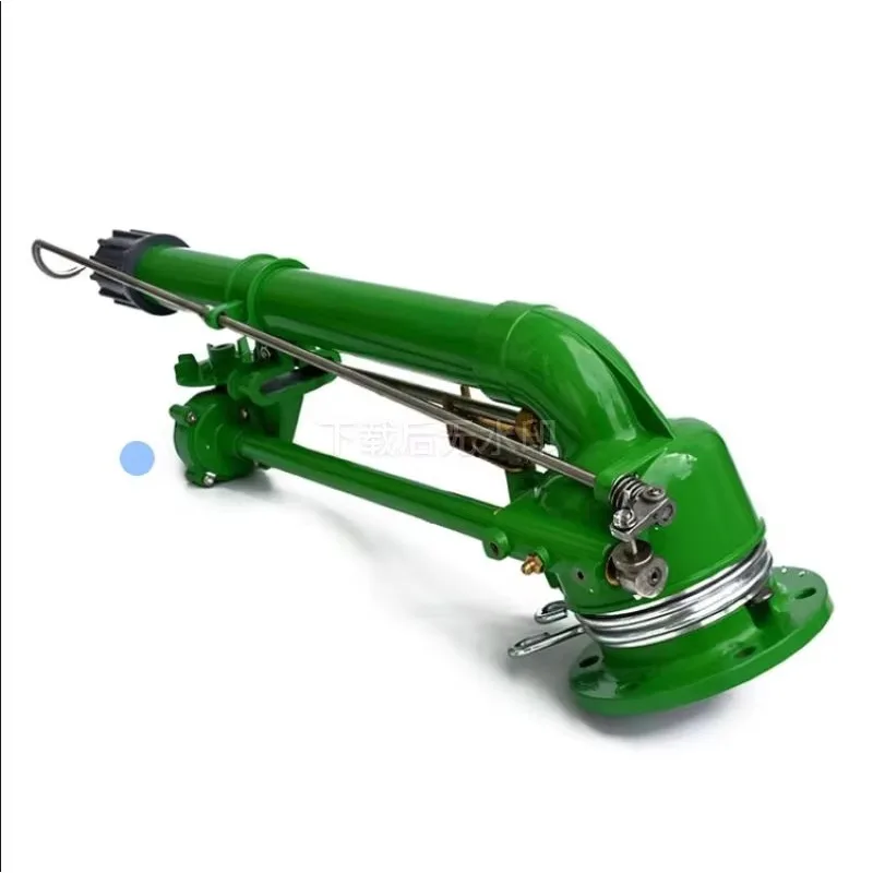 Agriculture Irrigation Gun Rain Gun Sprinkler 360 Degree Rotary 62cm Long Adjustable Elevation Turbine Gun