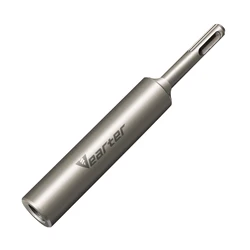 Vearter 1PC SDS Plus Ground Rod Driver for 16mm Ground Rods Durable Hardened Steel for SDS Plus Rotary Hammer Drill Power Tool