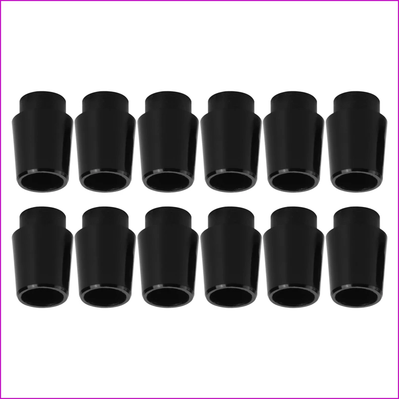 12Pcs Golf Ferrules Compatible with Irons 0.355 Inch Tip Irons Shaft Golf Club Shafts Sleeve Adapter-A57M