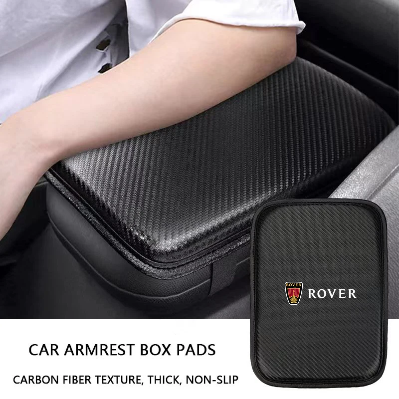 Auto Armrests Storage Box Mats Dust Proof Waterproof Car Emblem For Rover 75 45 25 200 400 Tourer TF Metro P5 Car Accessories