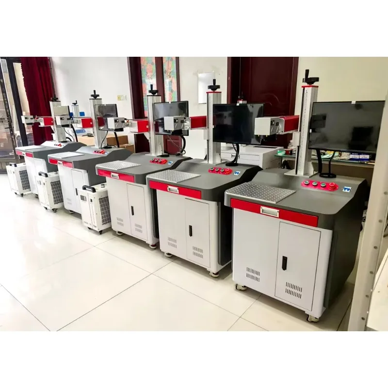 3 واط 5 واط 10 واط الأشعة فوق البنفسجية سطح المكتب غير المعادن سطح شعار آلة النقش بالليزر للزجاج البلاستيك