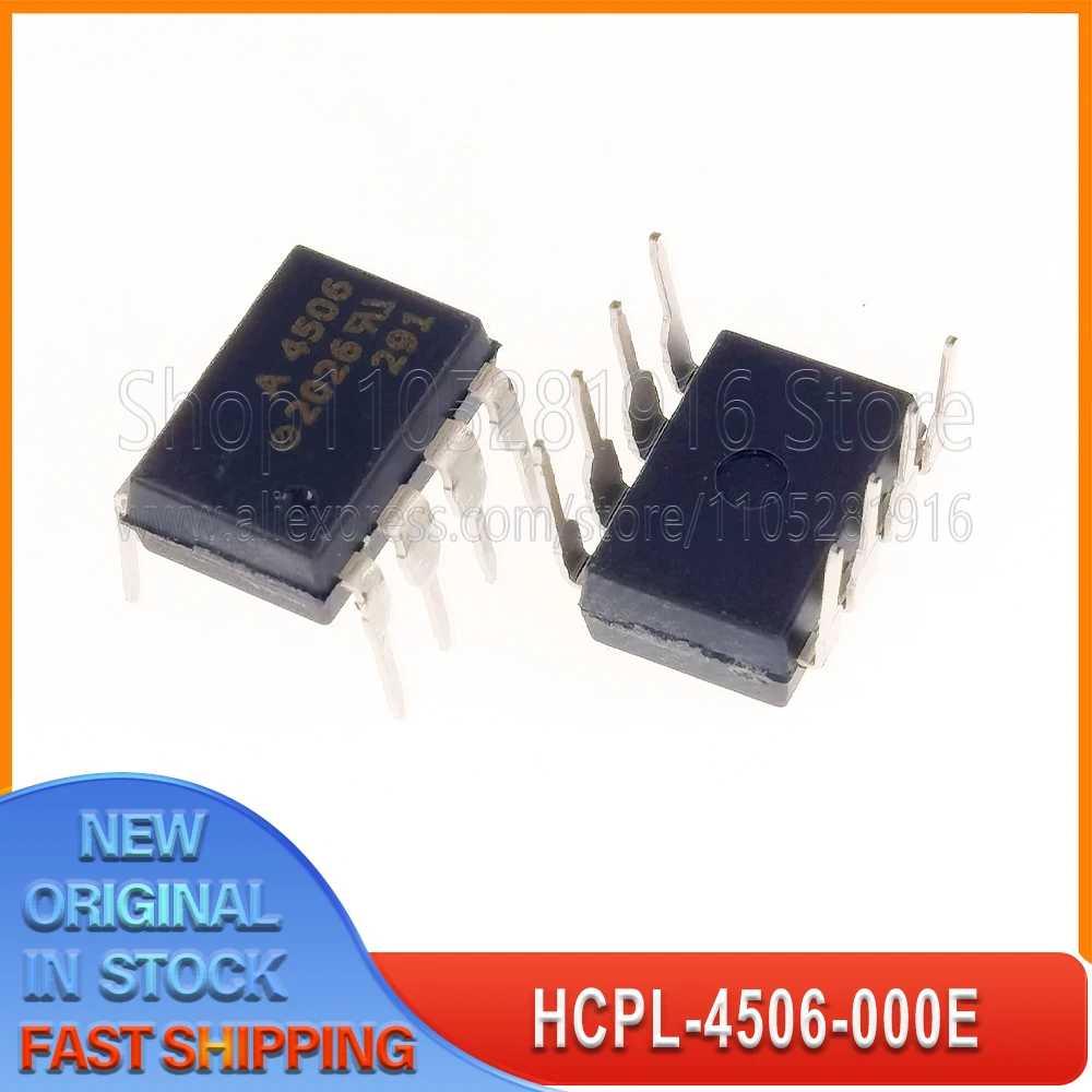 

5~100PCS/LOT HCPL-4506 A4506 DIP8 HCPL-4506-000E 100% New Original In Stock
