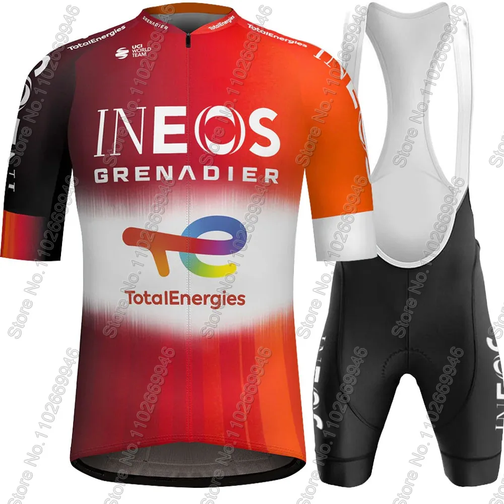 Ineos Grenadiers Team إيطاليا بطل 2025 الدراجات جيرسي مجموعة دراجة الملابس الطريق دراجة قمصان دعوى مريلة السراويل الجبلية Ropa مايوه #4