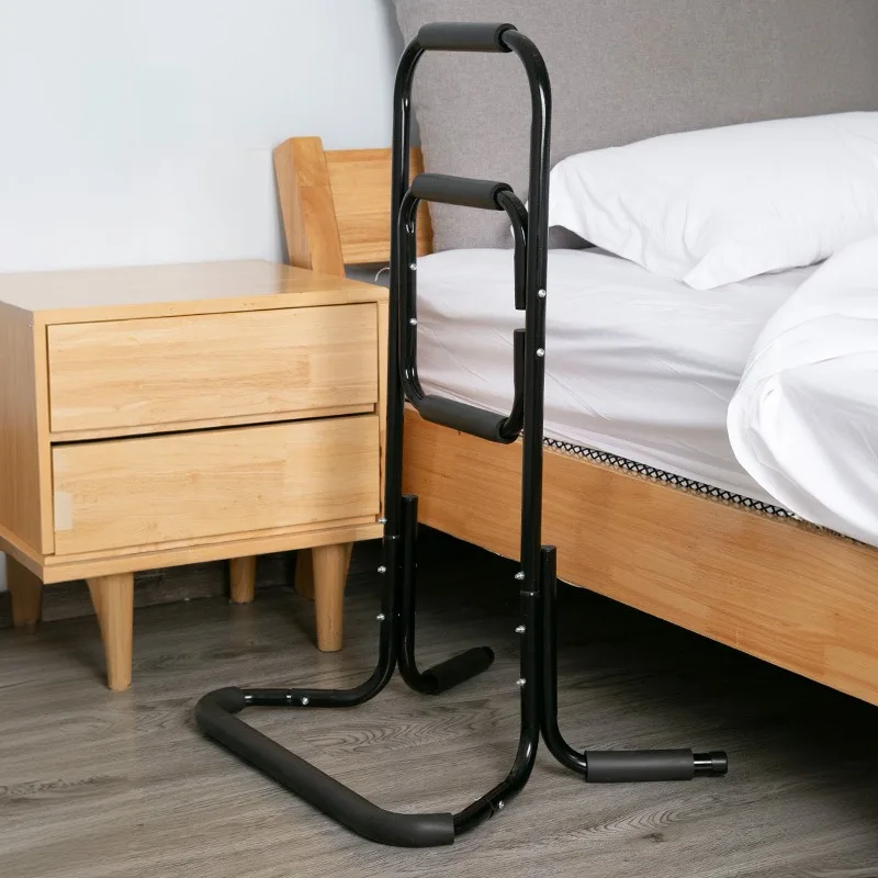 Bedside handrails for the elderly, safety assistance, guardrail rod, special auxiliary device for bathroom anti-drop