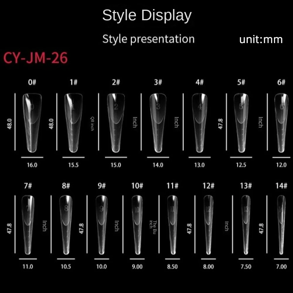 150Pcs/Box Reusable Dual Forms Nail Mold Full Cover DIY False Nails Tips Nail Art Accessories Nails Coffin French Manicure - Image 6