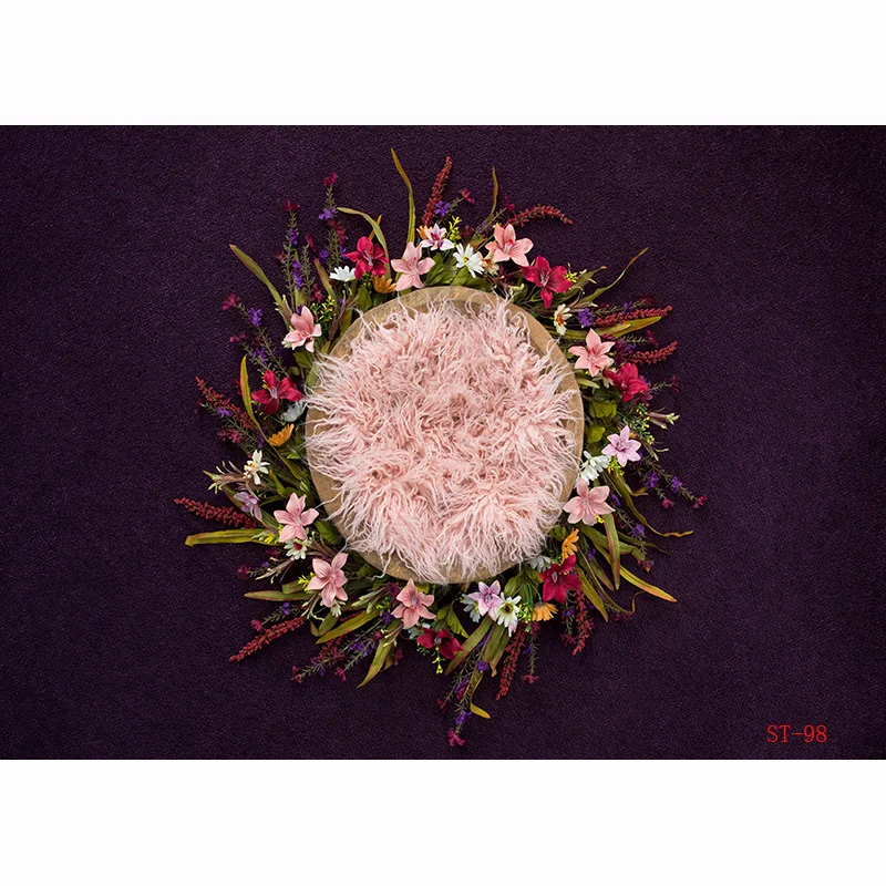 Fotografía de bebé recién nacido con Columpio de árbol y piel, telón de fondo Digital, cumpleaños, XSE-13 de estudio de cien días
