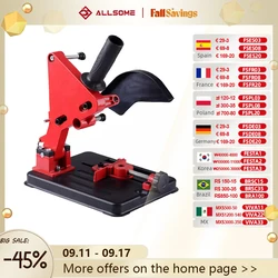 ALLSOME Angle Grinder Stand Angle Grinder Bracket Holder Support for 100-125 Angle Grinder DIY Cutting Stand Power Tool