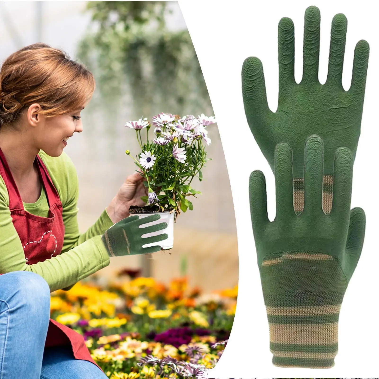 Guantes de Jardinería Resistentes a Espinas