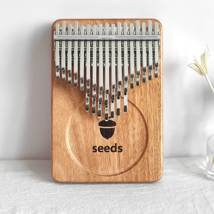 Kalimba Thumb Piano 41 Keys Chromatic C Tone Professional Solid Wood Finger Percussion Instrument Gifts with Storage Case