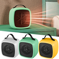 500W Heater Fast Heating Portable Small Space Lightweight Desktop Warm Air Heater Indoor Office Household Warmer Fan