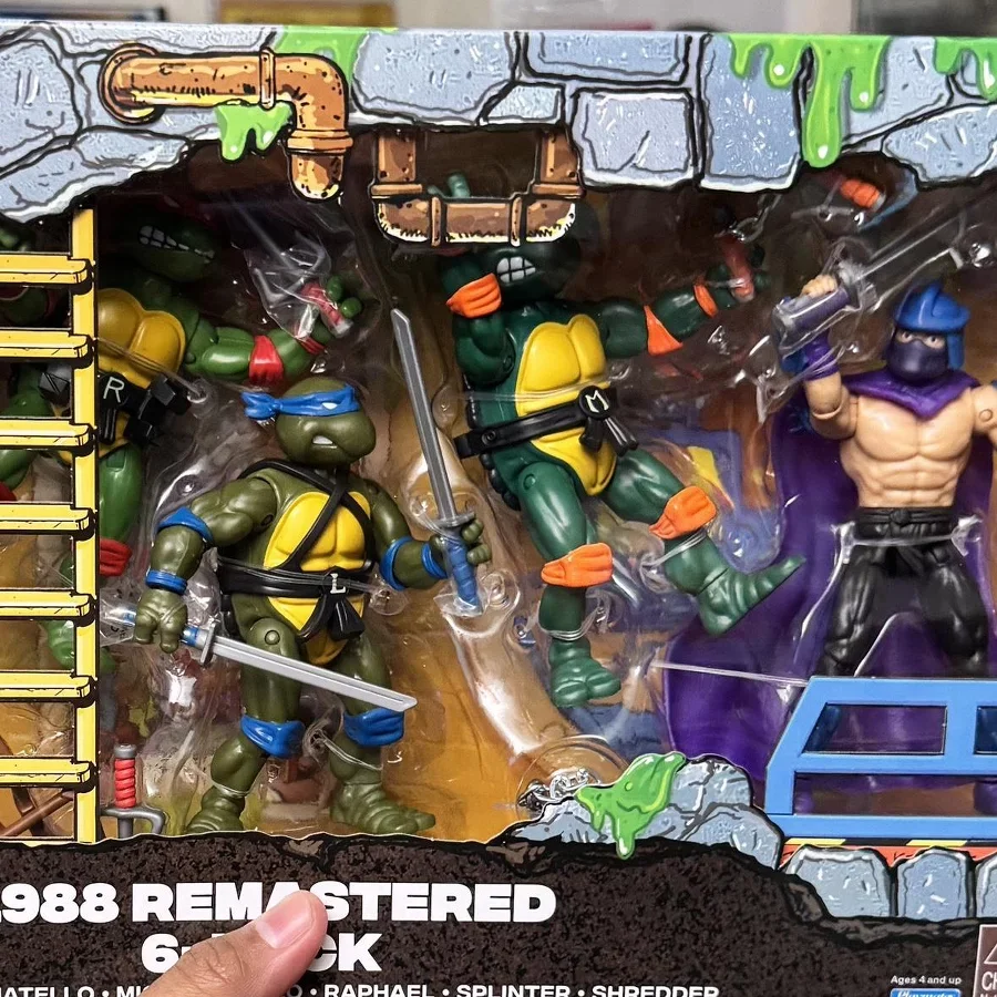 

Teenage Mutant Ninja Turtles 4.2-inch 1988 Classic upgraded Remastered Movable character