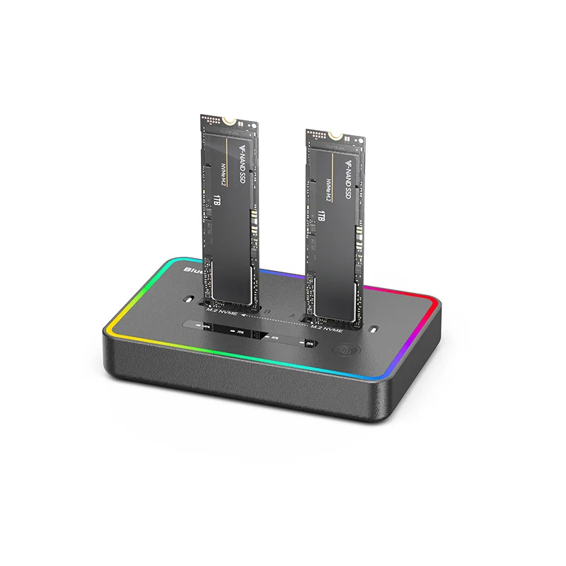 

M.2 NVME protocol, SSD duplicator, read clone external m.2 hard disk case base