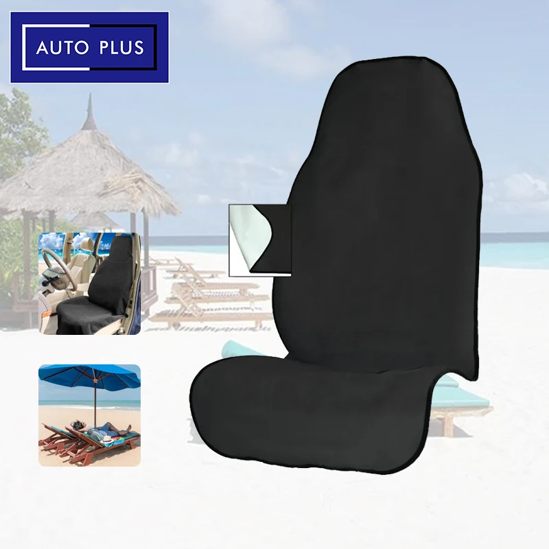 

AUTO PLUS Towel Car Seat Cover Comfort And Protectionbeach Trips Outdoor Adventures Machine Washable Stylish Design Seat Cushion