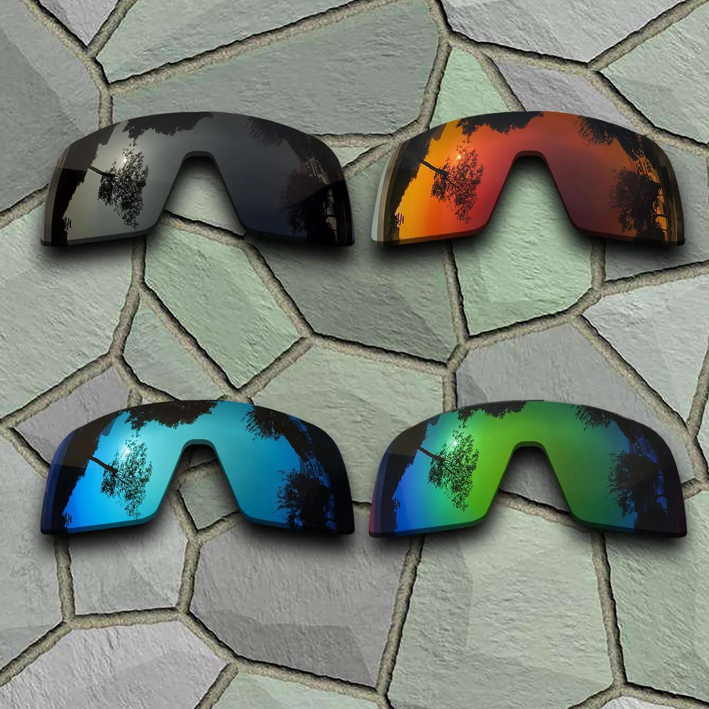 

Сменные поляризационные солнцезащитные очки для оправы Oakley Sutro S OO9462 — разновидности