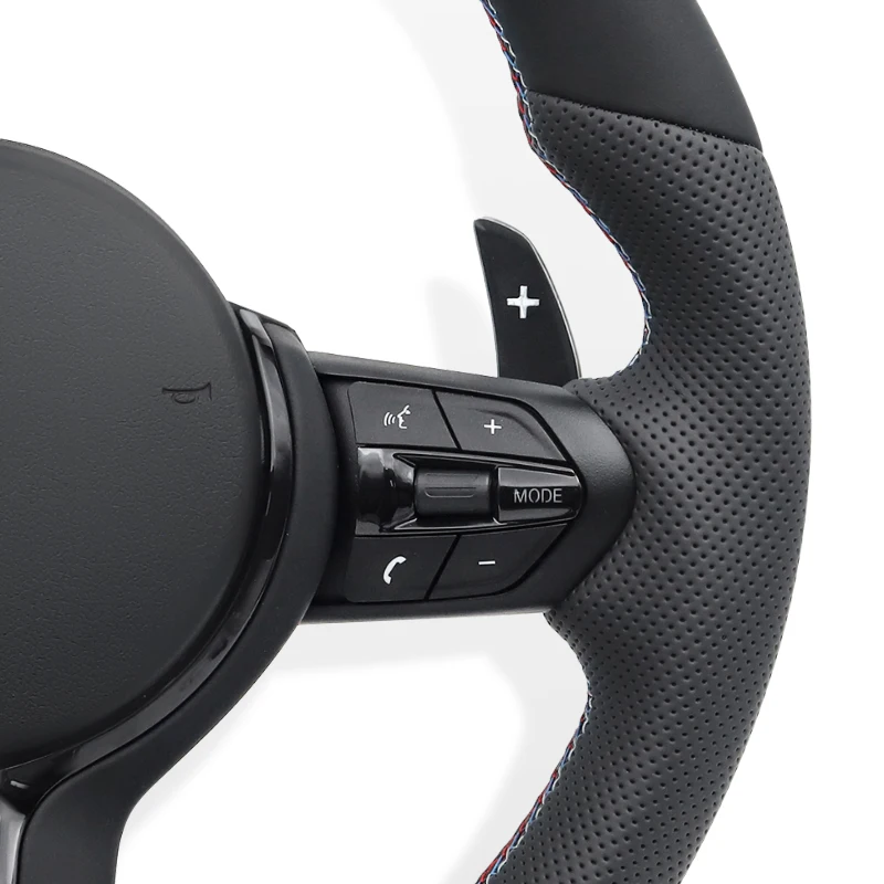 BMW F44 F01 F02 F10 F12 F20 F30 F32 M4 F82 335i E90 325i M5 M6 550i F83 428i X3 F13 E87 E92 E93用 全黒ステアリングホイール