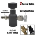 2 holes male vent