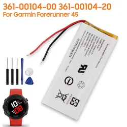 충전식 배터리 교체, Garmin Swim2 Forerunner 45 용 배터리, 361-00104-20 361-00104-00