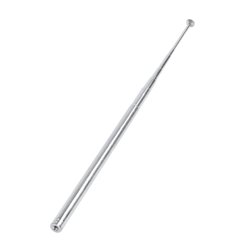 6Pack X(115 cm 10 Section Telescopic Antenna FM AM Radio Long Range Reception