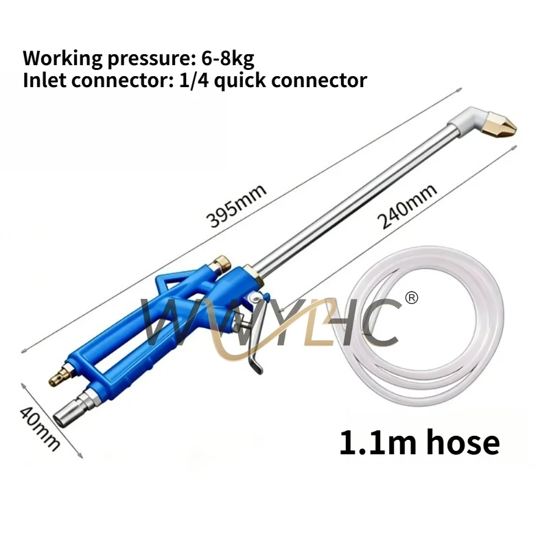 

Подходит для пистолетов для очистки двигателей, пистолетов для очистки масляных каналов с изогнутым наконечником, пистолетов для очистки двигателей с длинным носиком.