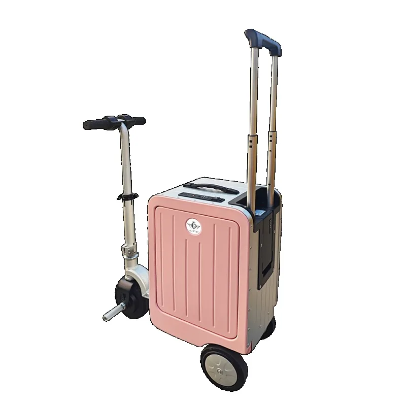 

[Hot Sale] Aliotop Modern Portable Smart Cabin Luggage Customizedizable Aluminum With Removable Battery And Fixed Casters