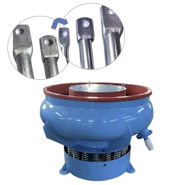 

Automatic Deburring Smoothing Finishing Equipment Tumbler Vibratory Barrel Polishing Machine for Metal