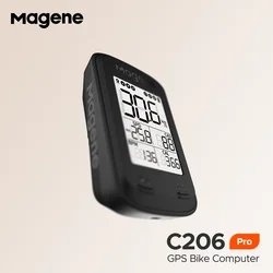 Magene New C206 GPS Bike Computer Wireless Waterproof Bluetooth ANT Bicycle Cycling Speedometer Pro Support Cadence HR Sensor