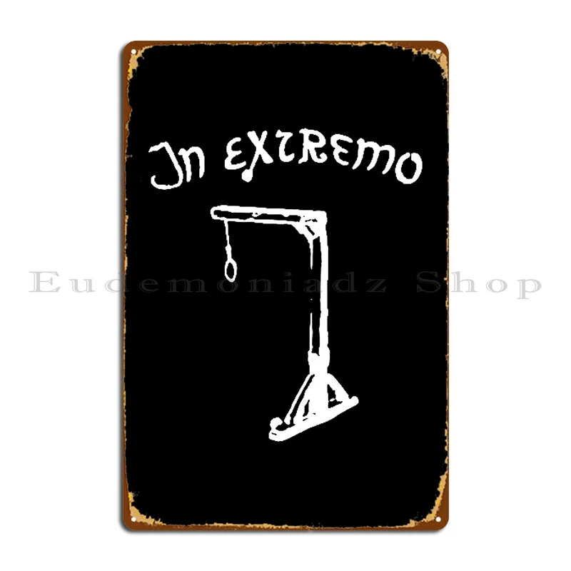 En extremo cartel de metal cartel Bar cine diseños divertido cine cartel de estaño cartel