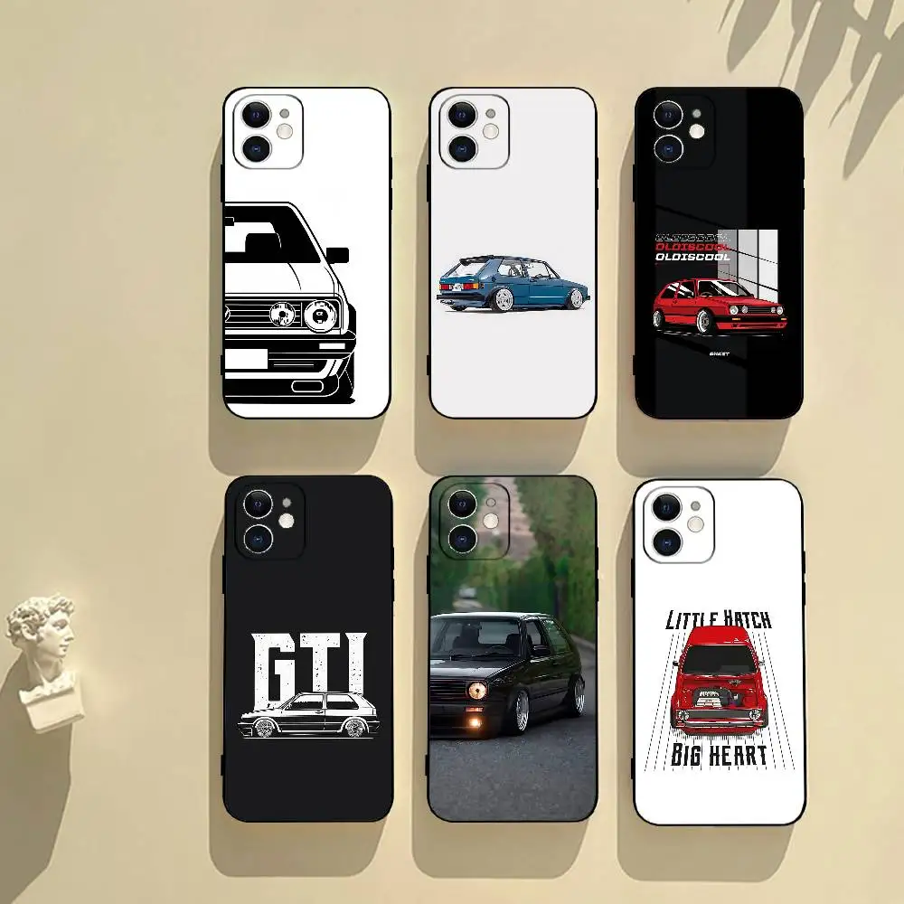 

H-GolfS T-MK1 B-GTI-Y Phone Case Black Phone Case For IPhone 17/16/15/13/14 Pro Max/ 11Plus/X/Xr/Xs Max 13mini