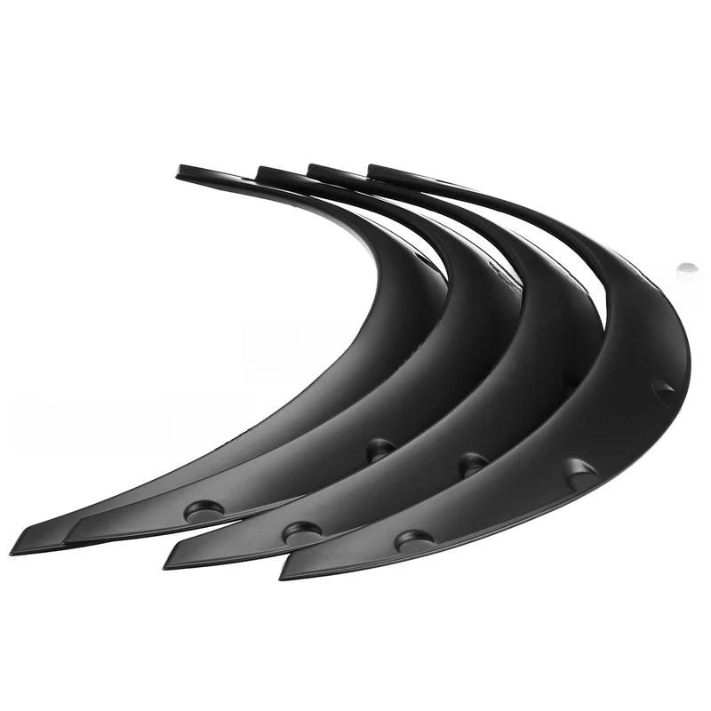 

Factory Hot Selling 50mm Thicken 4x Car Wheel Arch Fender Flares Mudguard Mud Splash Guard Wheel Eyebrow