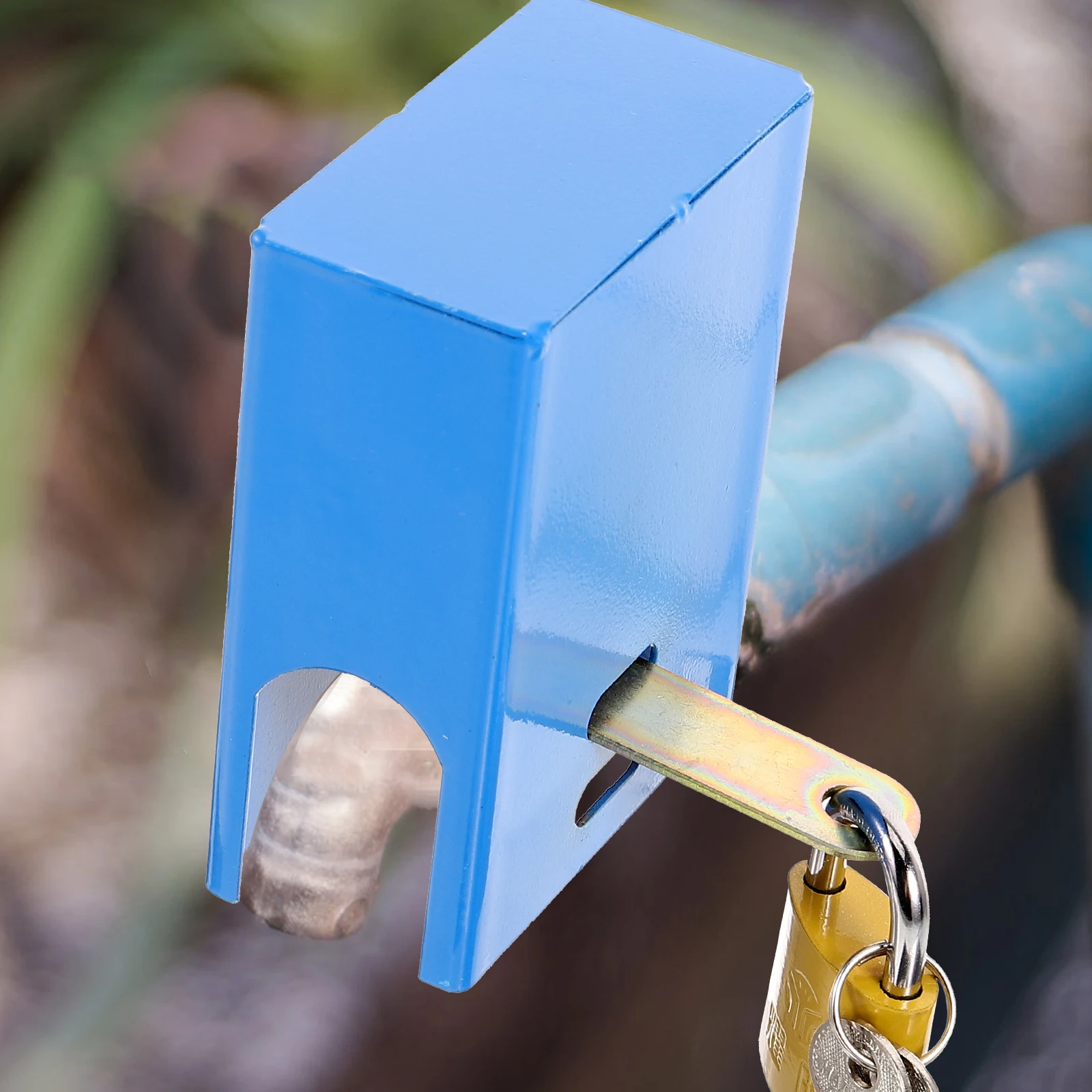 

Faucet Large Opening Anti Theft Water For Outdoor Garden Kitchen Hose Bib Lock Spigot Lock Faucet Cover