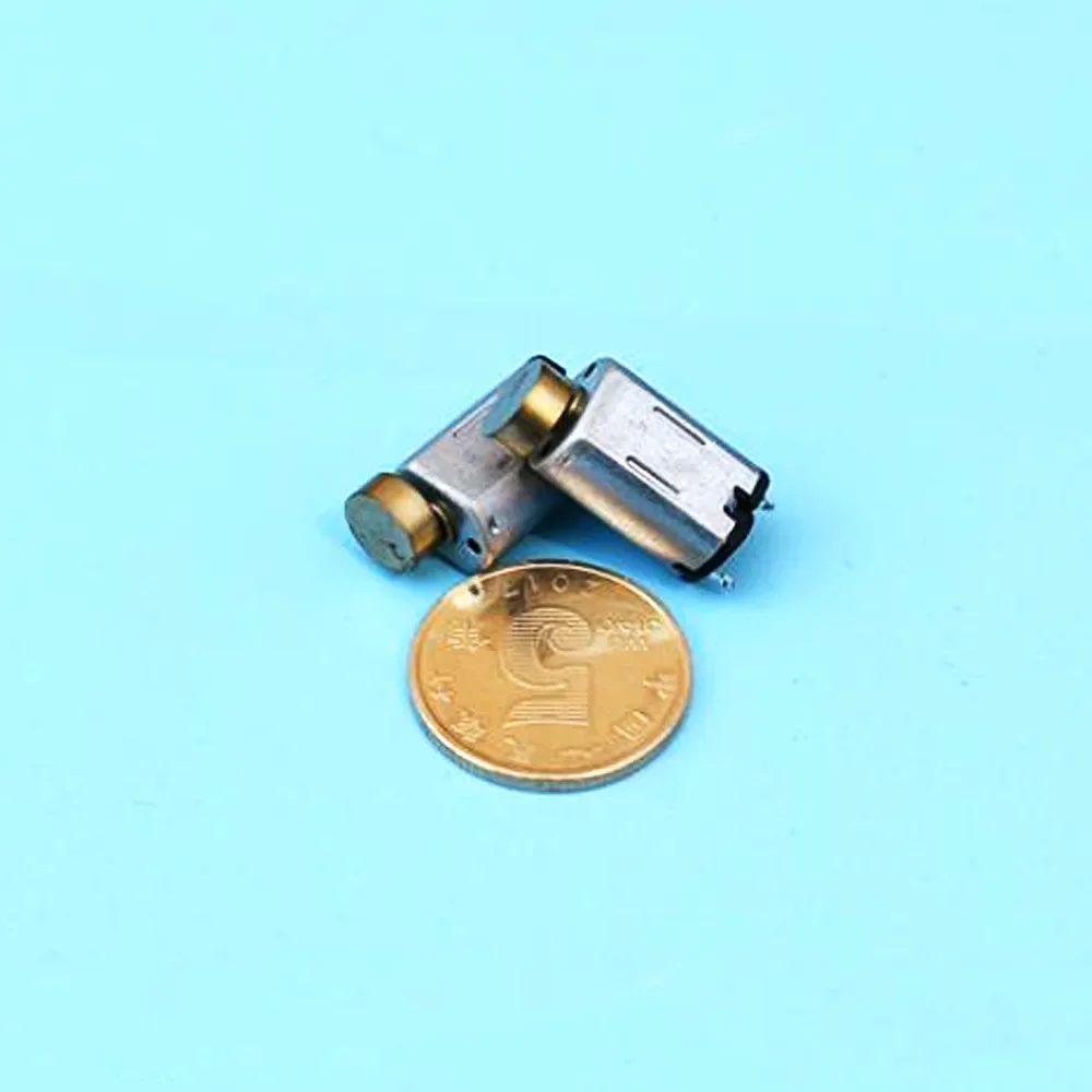 Mini Strong Vibrator M20 Strong Magnetic Motor DC 3V with Copper Vibrating Wheel Small Electric Vibration Motor for DIY Massager