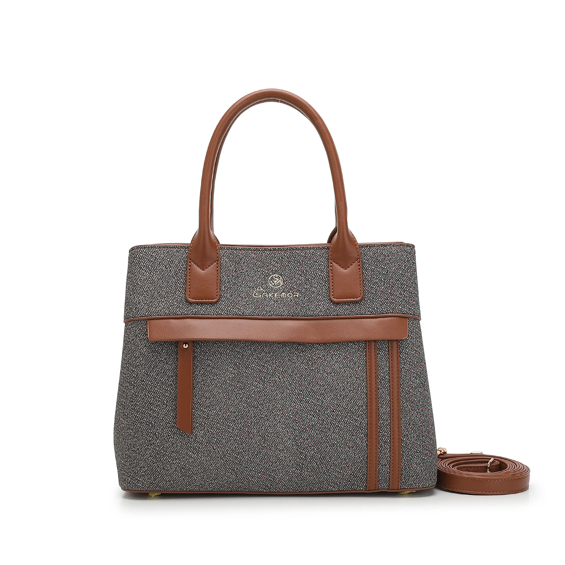 

2025 new women's bag, business handbag, Korean-style trendy single-shoulder crossbody bag, fashionable and simple tote bag